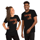 Bacon is Life I love Bacon Statement Short-Sleeve Men Women Unisex T-Shirt, Tees, $ 24.95, A Moment Of Now™